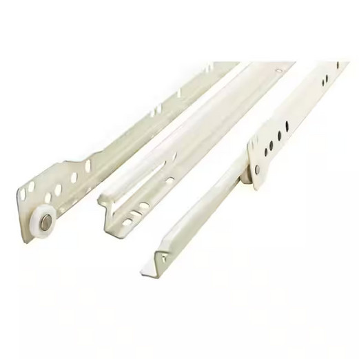 14 In. Self-Closing Bottom Mount Drawer Slide Set 1-Pair (2 Pieces)