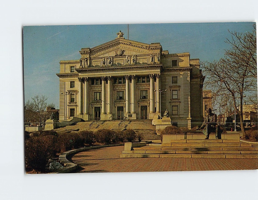 Postcard Essex County Courthouse Newark NJ USA