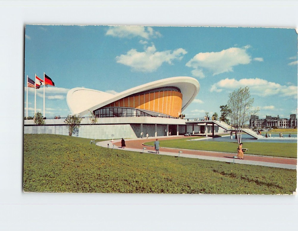 Postcard Kongresshalle Berlin Germany