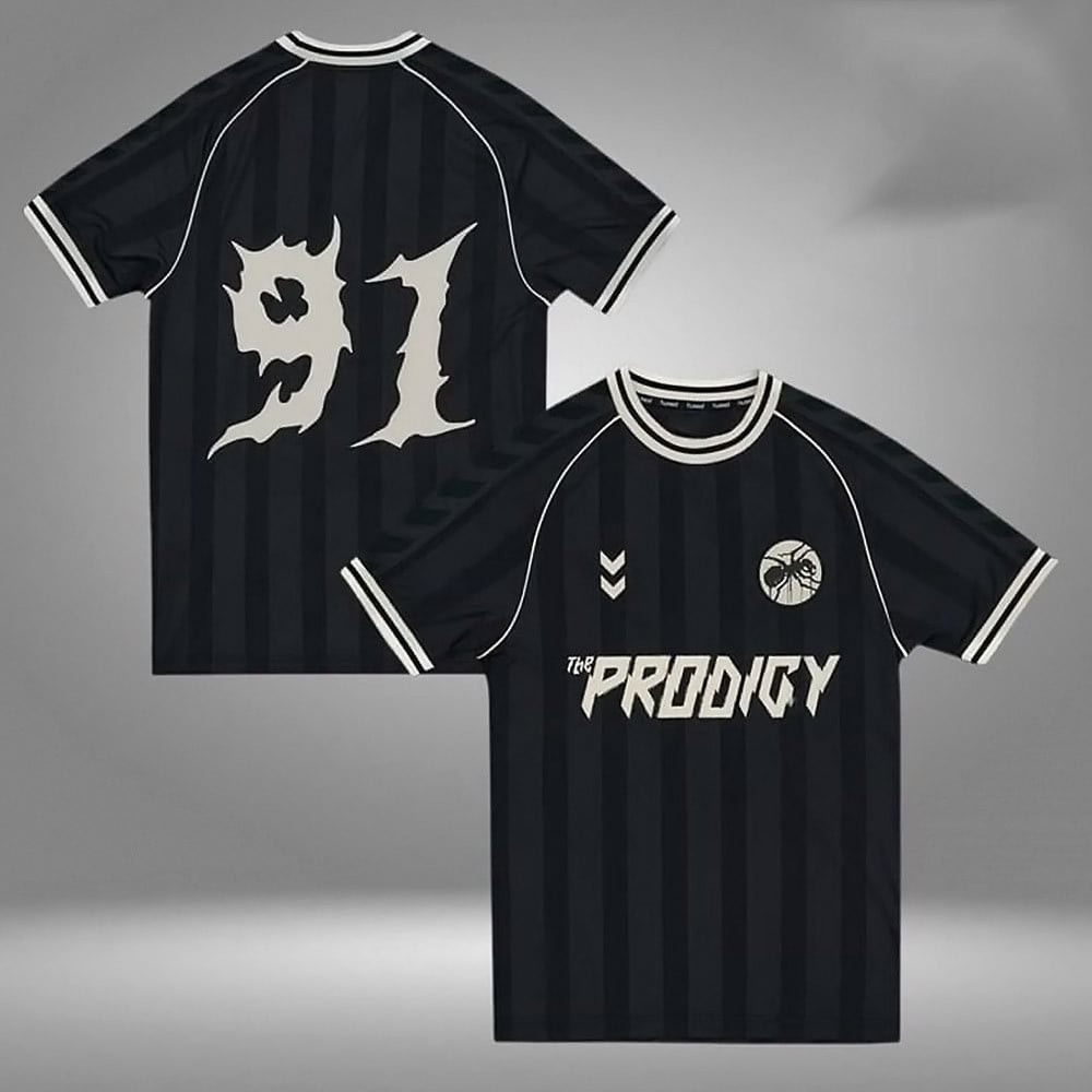 New The Prodigy Hummel Raglan Jersey Shirt Ant Logo Band Shirt For Men CV1125