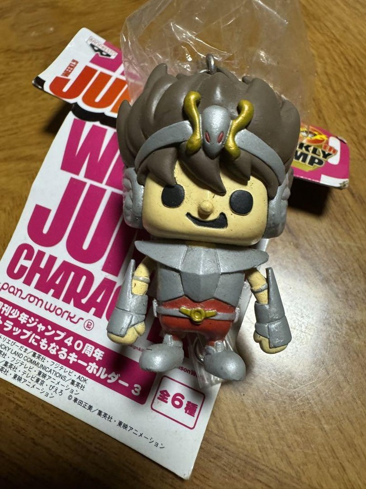 Saint Seiya Strap Keychain Anime character Animation
