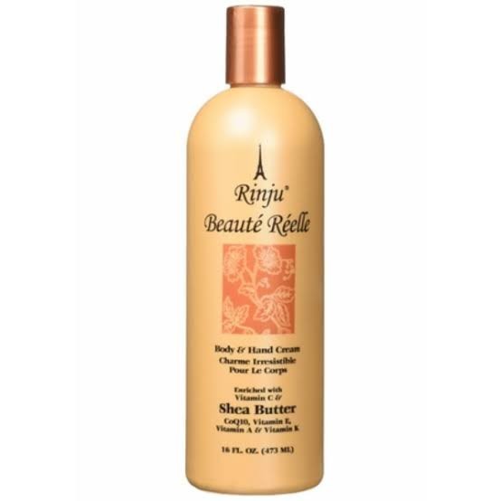 Rinju Beaute Reelle Body And Hand Lotion, 16 Ounces. USA stock