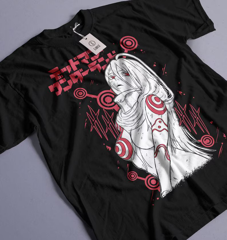 Deadman Wonderland Anime Woman T-Shirt, Shiro Manga Anime Unisex T-Shirt