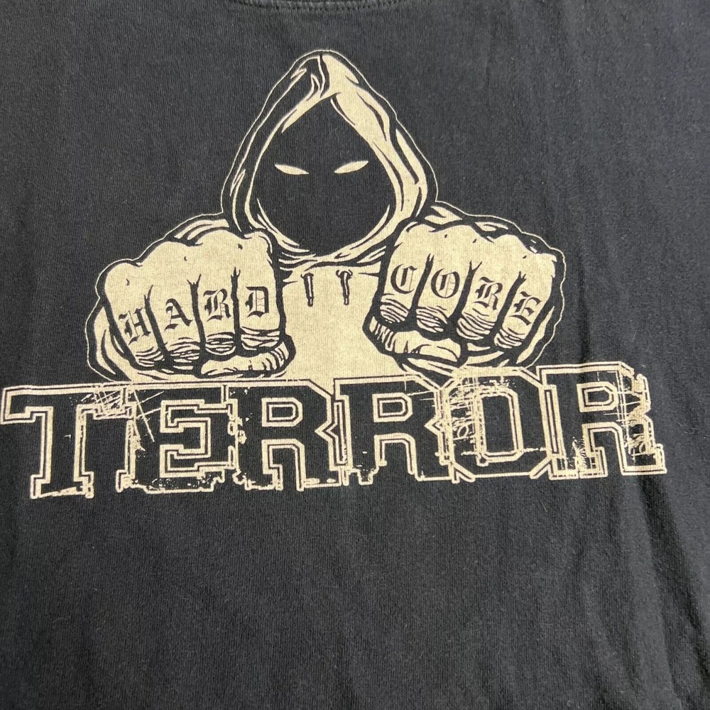 Terror Hardcore Metal Band Grim Reaper Black T-Shirt Mens BL773