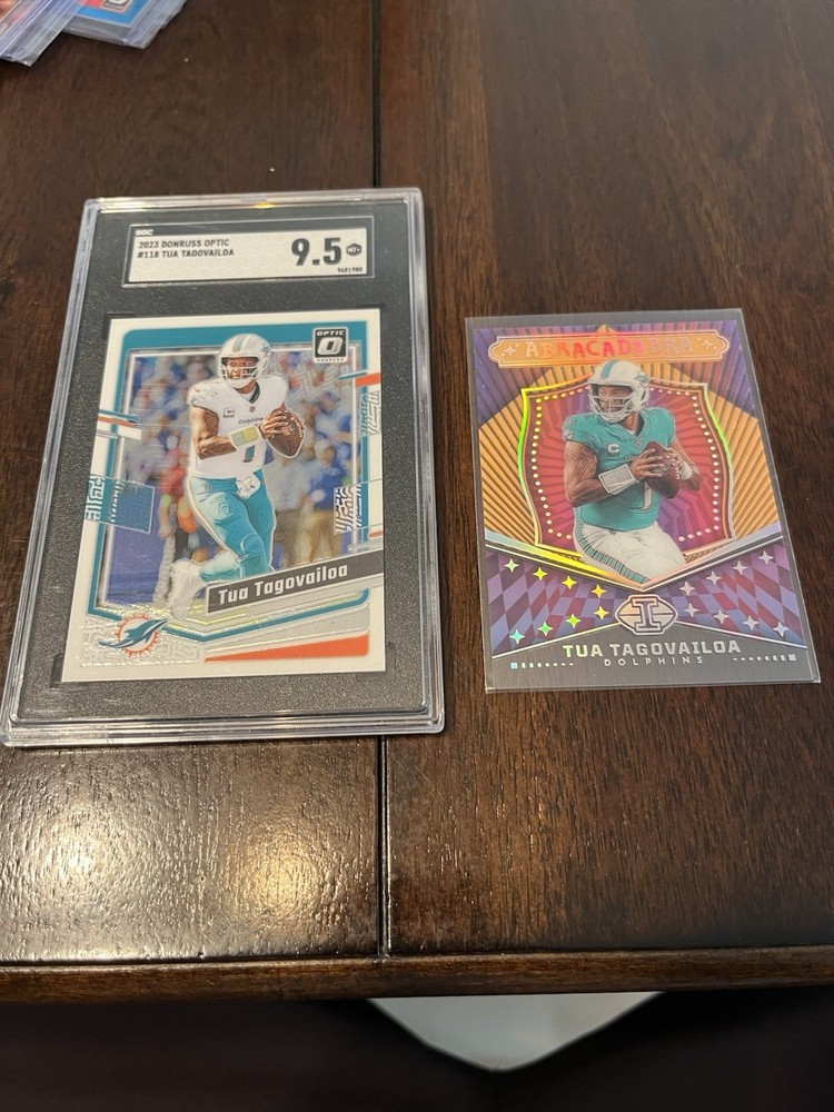 2024 Panini Illusions - Abracadabra Tua Tagovailoa #6 Stardust-image
