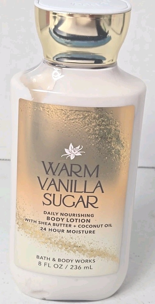 Bath and Body Works Warm Vanilla Sugar Body Lotion 8 fl oz 236 ml New