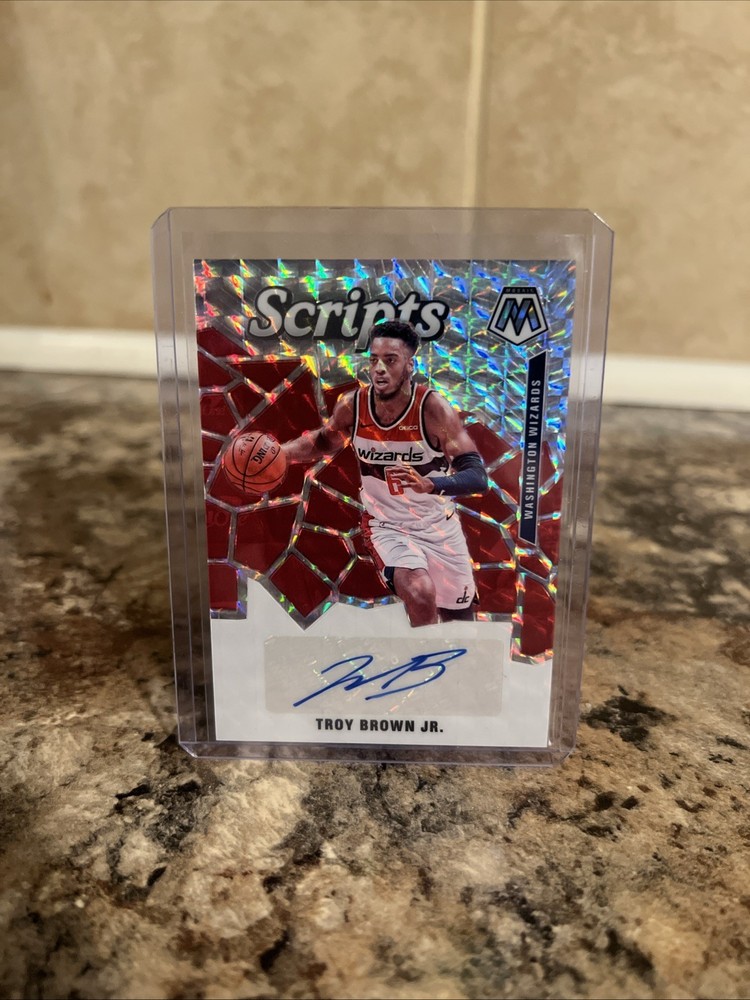 2019-20 Panini Mosaic - Scripts Troy Brown Jr. #SC-TBJ (AU)