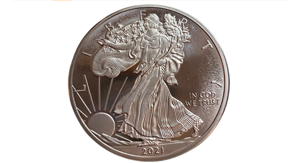 2021 1 Ounce OZ 999 Fine Solid USA American Liberty Eagle Coin Titanium Precious