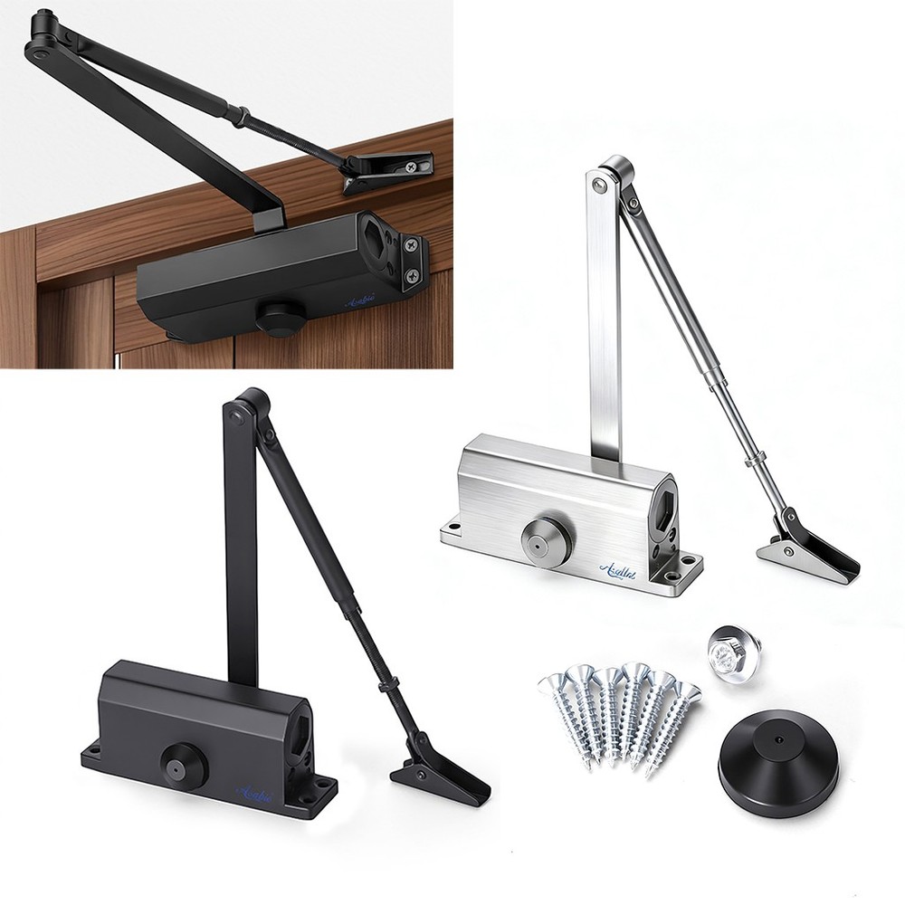 143lbs Commercial Door Closer Heavy Duty Residential Hydraulic Automatic