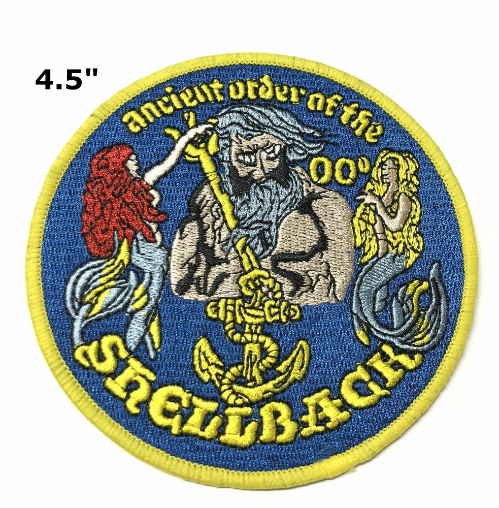 SHELLBACK Car Truck Window Bumper Sticker Decal Navy Military Ancient Order