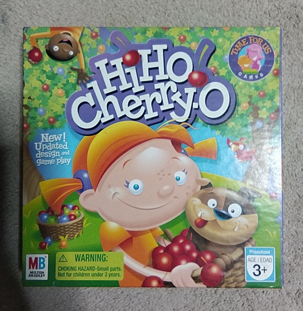 Hi Ho! Cherry-O Board Game Hasbro 2007 COMPLETE