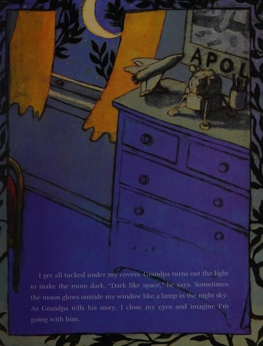 Grandpa Takes Me to the Moon by Timothy R. Gaffney, Acceptable Book