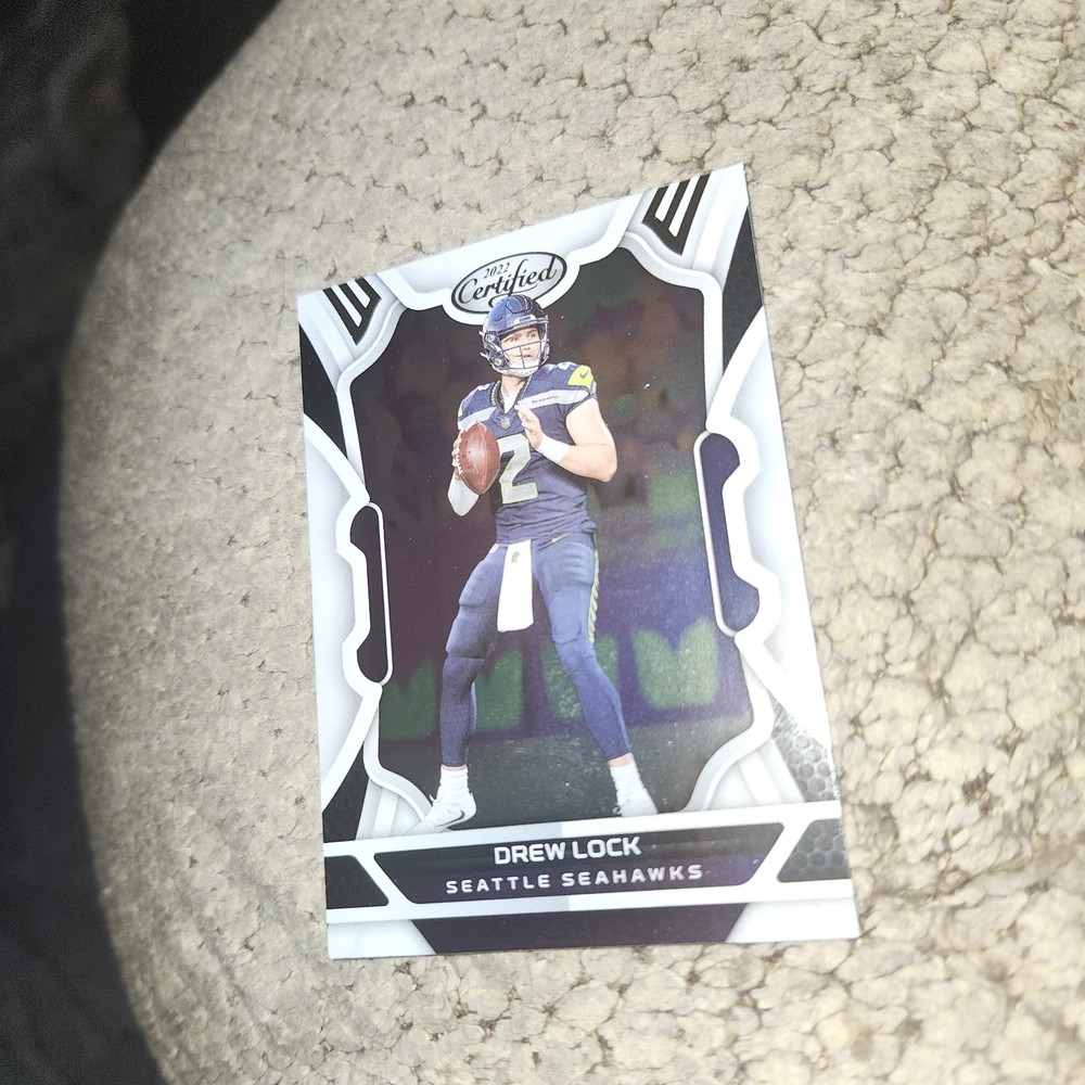 2022 Panini Certified - Drew Lock #85 Seattle Seahawks