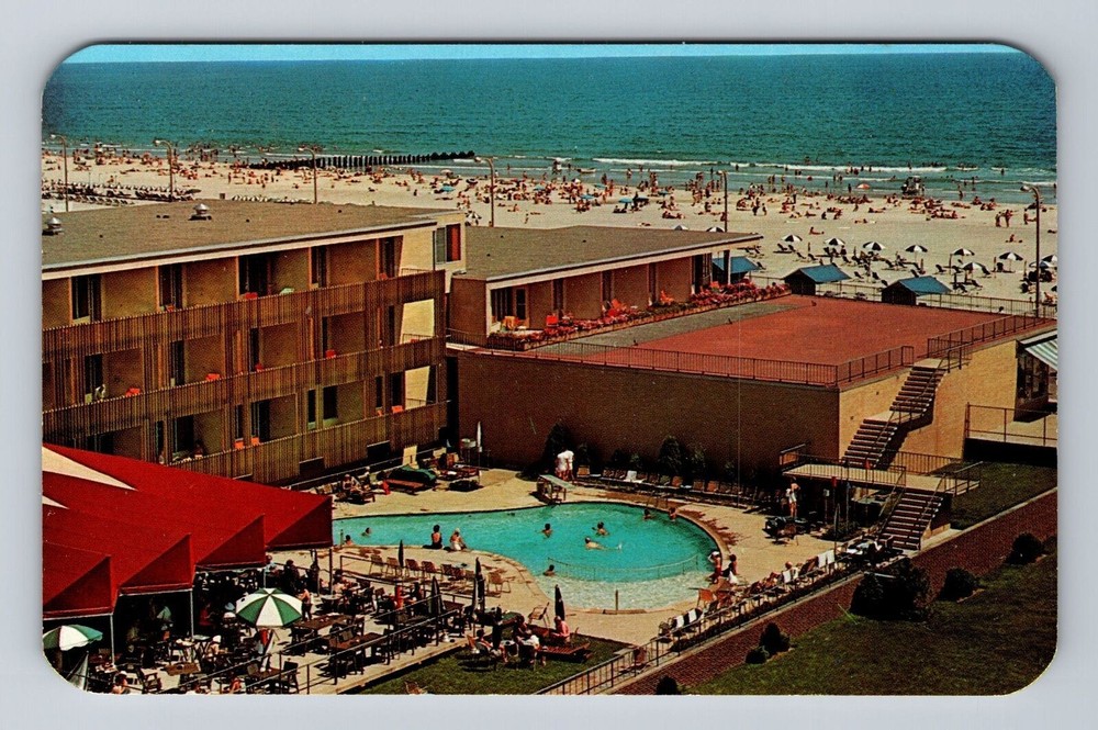 Atlantic City NJ-New Jersey, Marlborough Blenheim, Antique, Vintage Postcard