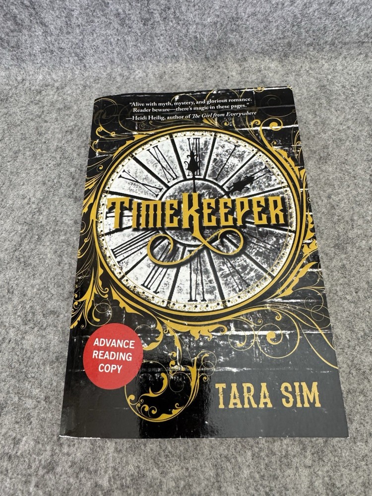 Signed Timekeeper Tara Sim 2016 ARC Advance Reading Copy Paperback
