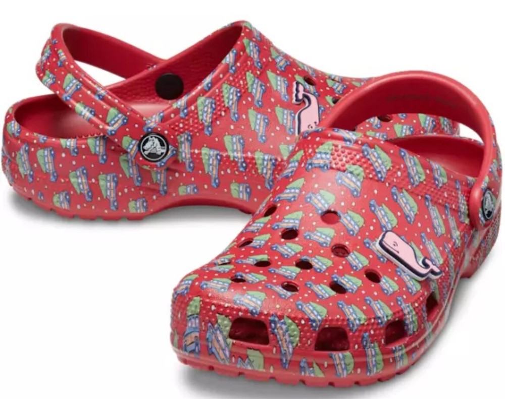 Crocs Classic Vineyard Vines Clogs Size Men’s 9 Women’s 11 (New In Original Bag)