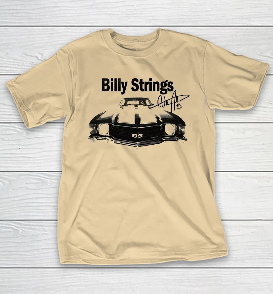 Billy Strings Tour and Siganture Gift For Fan S to 5XL T-shirt BO2628
