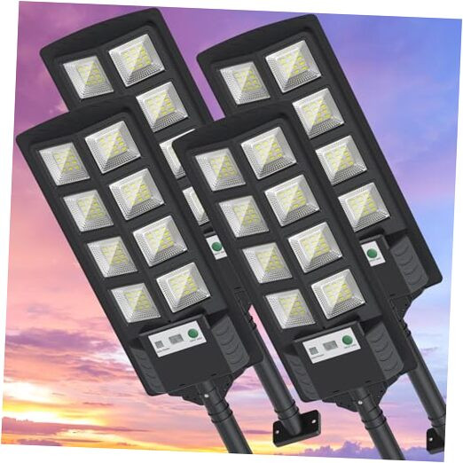 200W Solar Street Lights Outdoor Waterproof 6500K K4 Model