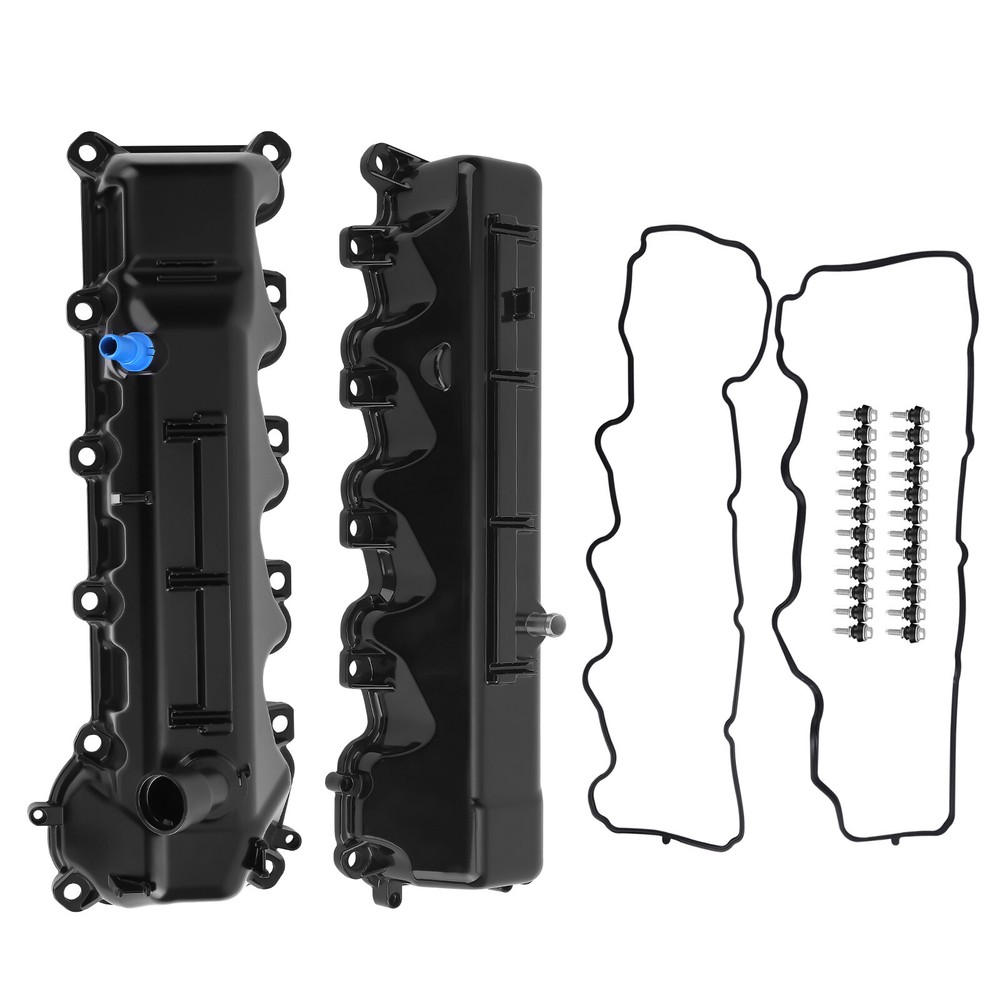 Aluminum Engine Valve Cover Set For Ram 1500 Dodge Dakota Grand Cherokee 4.7L