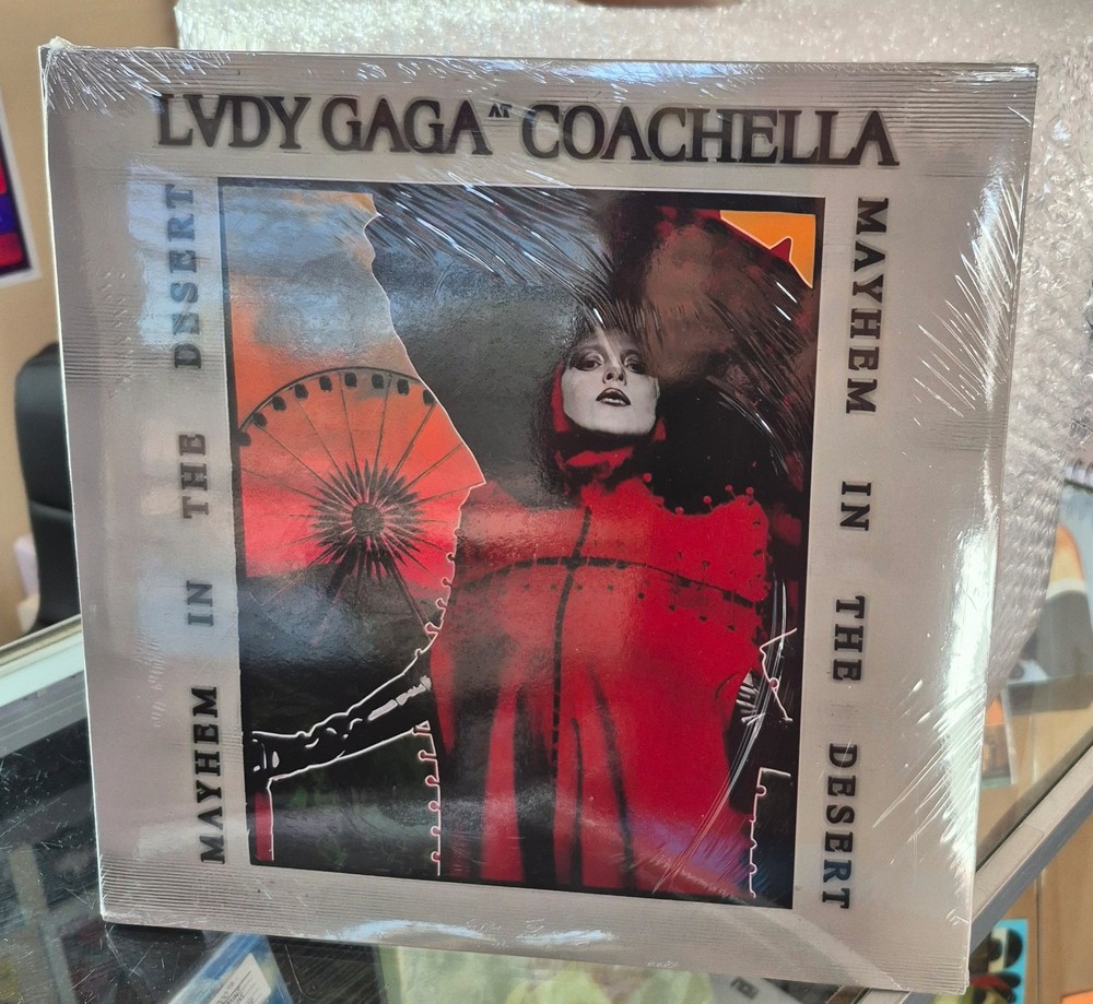 LADY GAGA AT COACHELLA *MAYHEM IN THE DESERT* New / Sealed VINYL