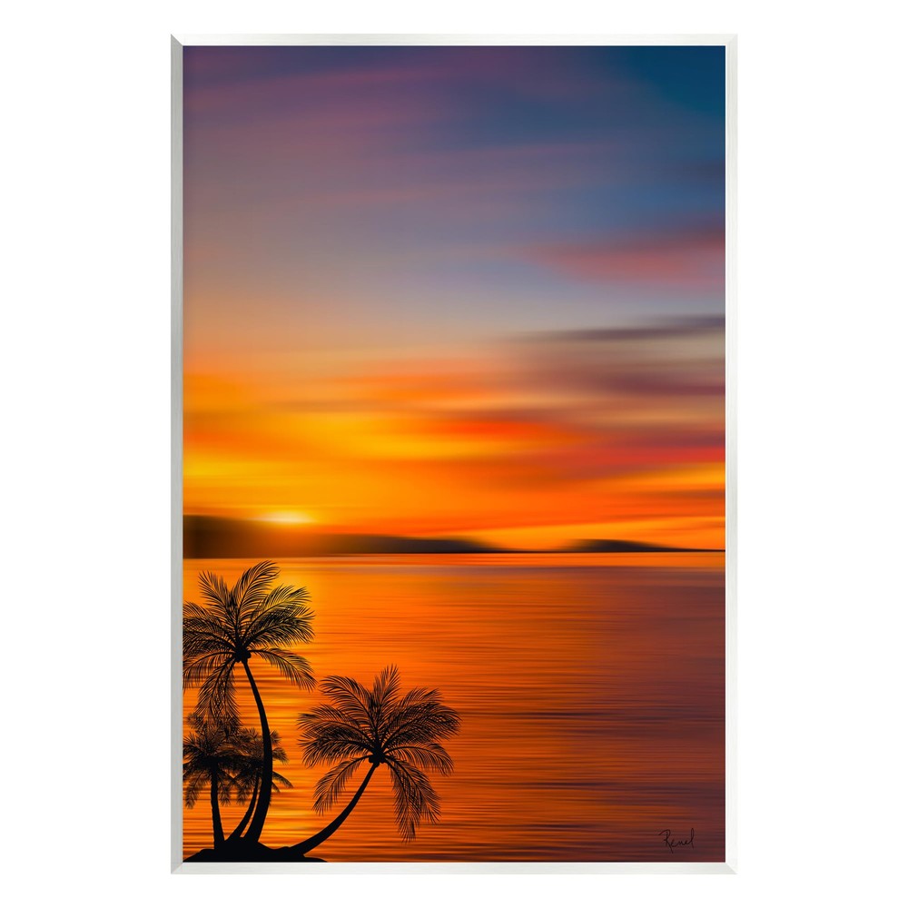 Pleasant View Sunset Wall Plaque Art by Renel Peters