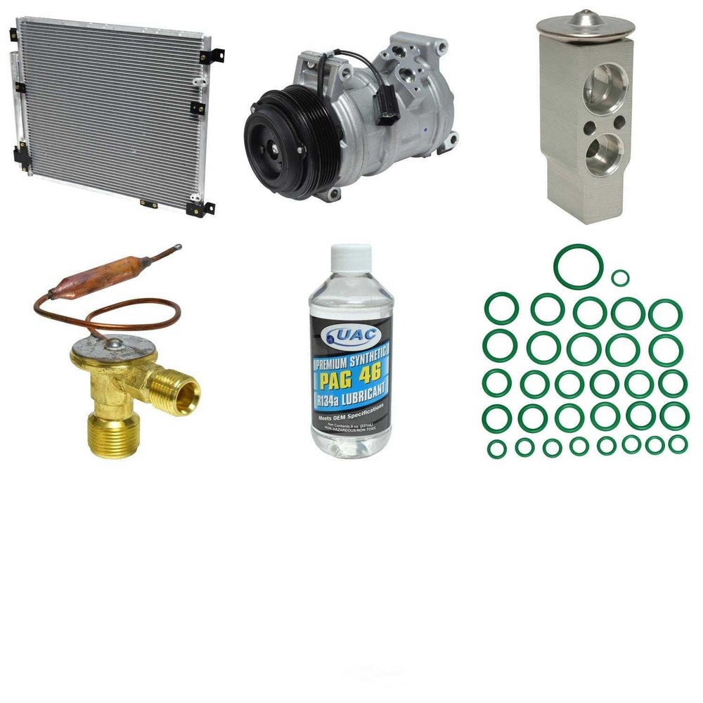 A/C Compressor & Condenser Replacement Kit for 04-07 Cadillac SRX 3.6L V6  