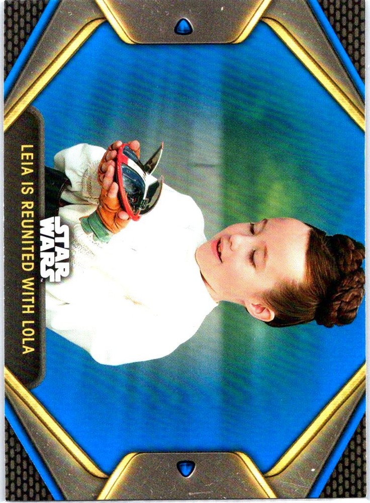 2023 Topps Star Wars: Obi-Wan Kenobi #94 Leia is Reunited with L0