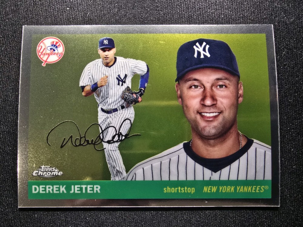 2025 Topps Chrome Platinum #458 Derek Jeter New York Yankees