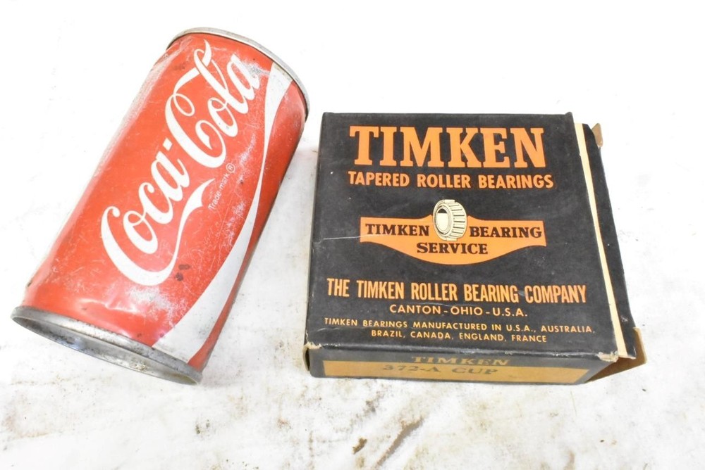 1 New Timken 372A Taper Bearing Cup 3-13/16