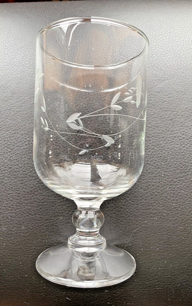 Vintage PRINCESS HOUSE footed stemware Absinthe/Iced Tea/Water glass 12OZ.-image