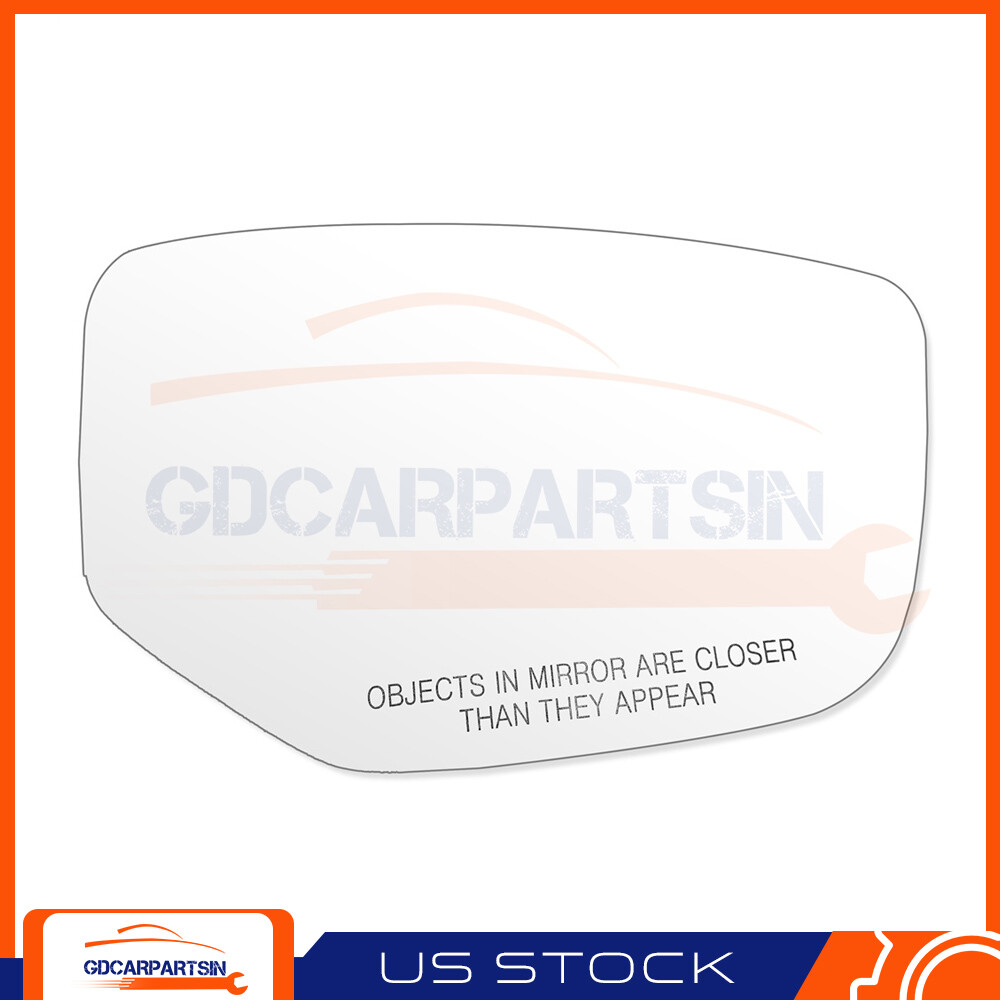 View Mirror Replacement Glass Fits 2013-17 HONDA ACCORD COUPE Passenger RH Side