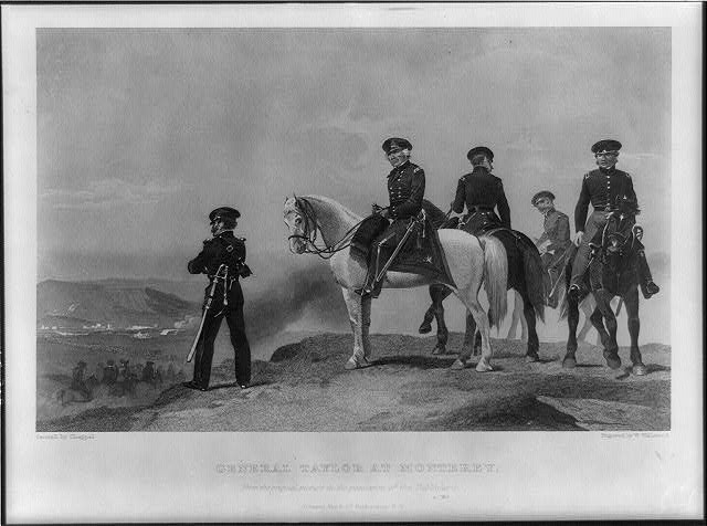 Photo:Mexican War--General Taylor at Monterey