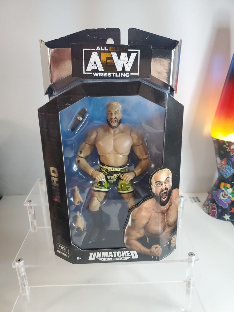 Miro Action Figure #03 AEW Unmatched Series 1 Jazwares -New