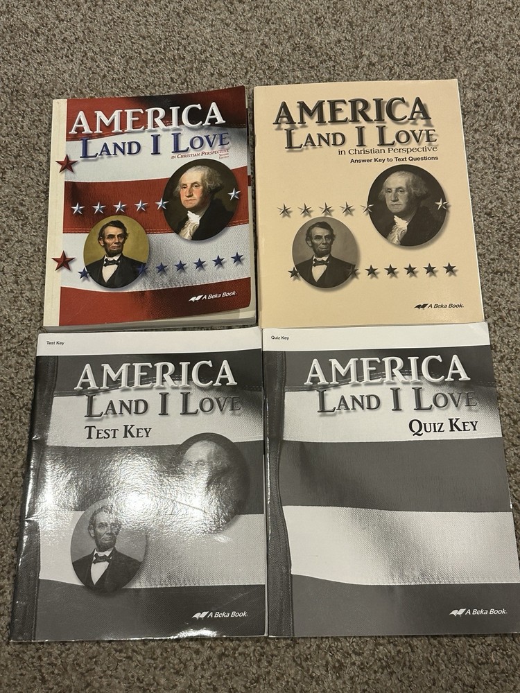 Abeka America Land I Love Christian Perspective 2nd Ed. Book Answer Keys A Beka