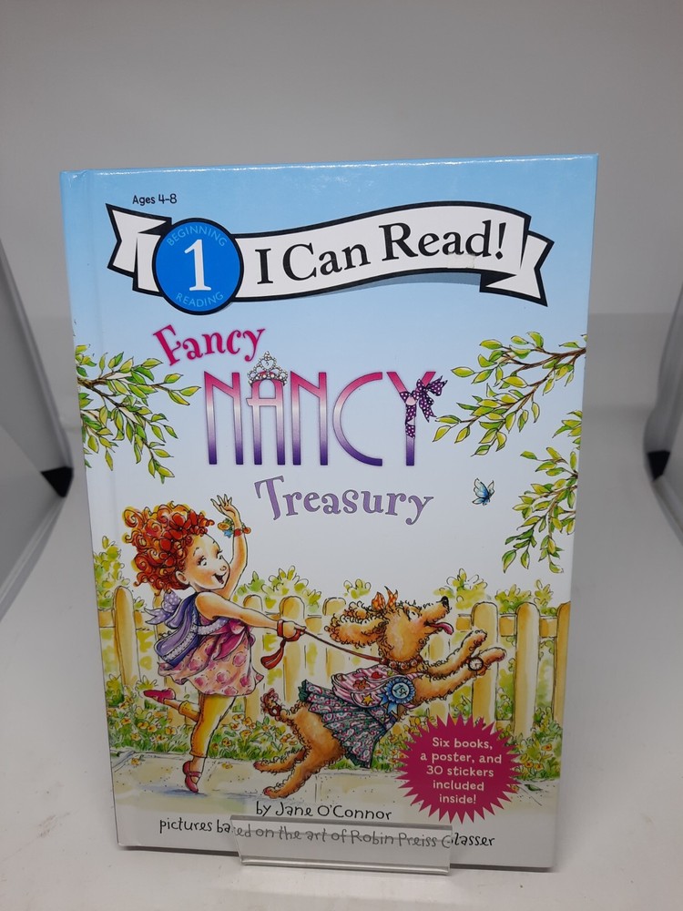 FANCY NANCY TREASURY, 6 BOOKS IN ONE! I Can Read! Hardcover - GREAT!