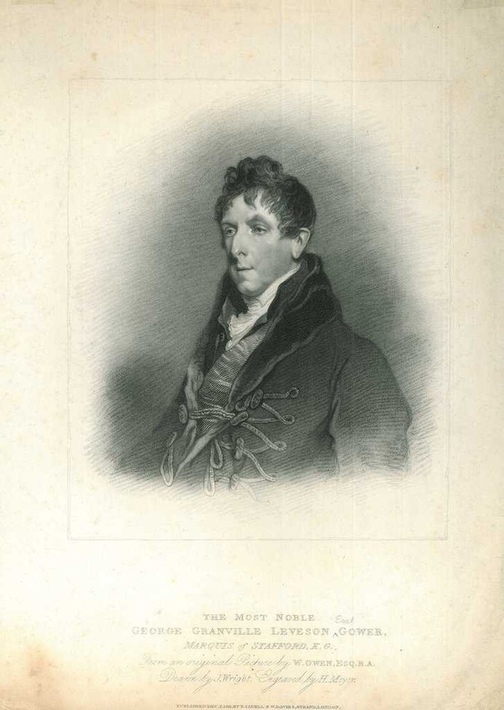 Portrait of George Granville Leveson-Gower, 1st Duke of Sutherland