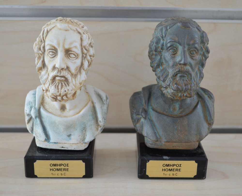 Homer sculpture set artifacts