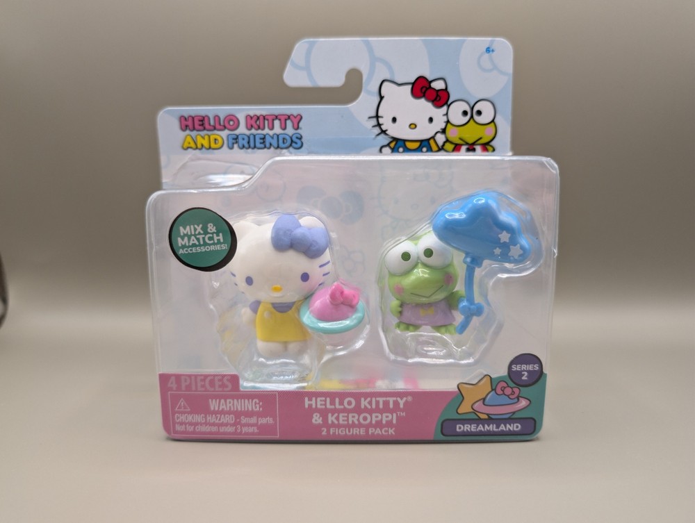 Hello Kitty and Friends Series 2 Dreamland 2” Figures - Keroppi Sanrio