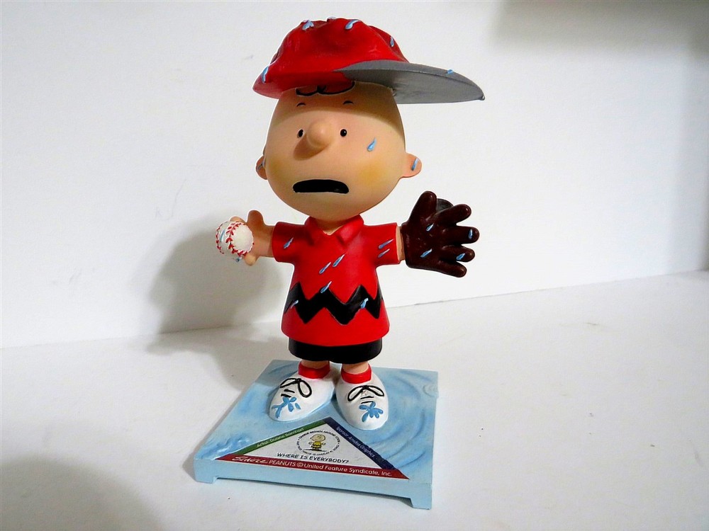Snoopy Peanuts Westland Giftware Charlie Brown Around Town Series Figurine