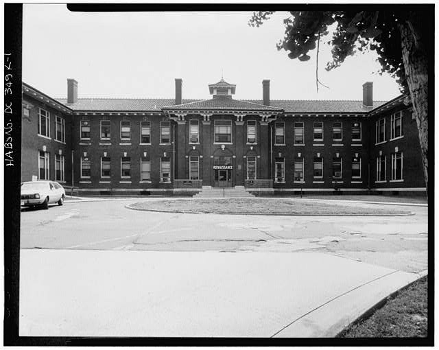 Washington DC St Elizabeths Hospital R Building 1930s Historic Hospital