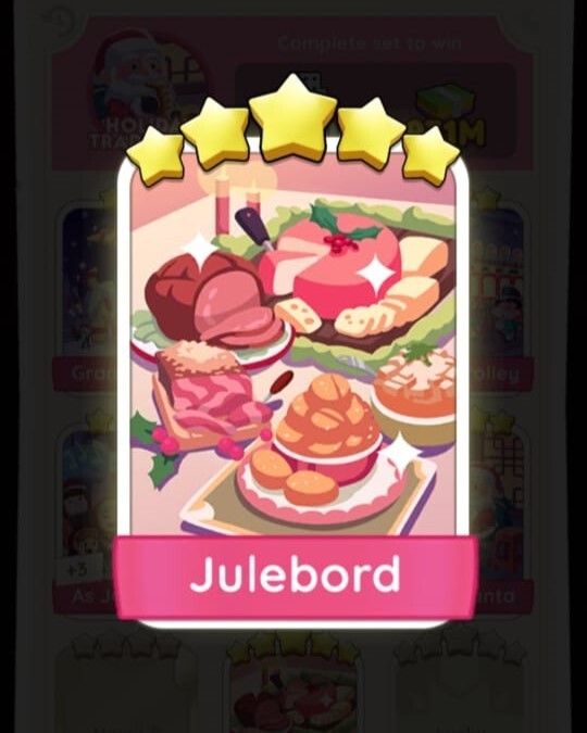 Julebord MONOPOLY 5 Stars ⭐️⭐️⭐️⭐⭐ Sticker | FAST DELIVERY