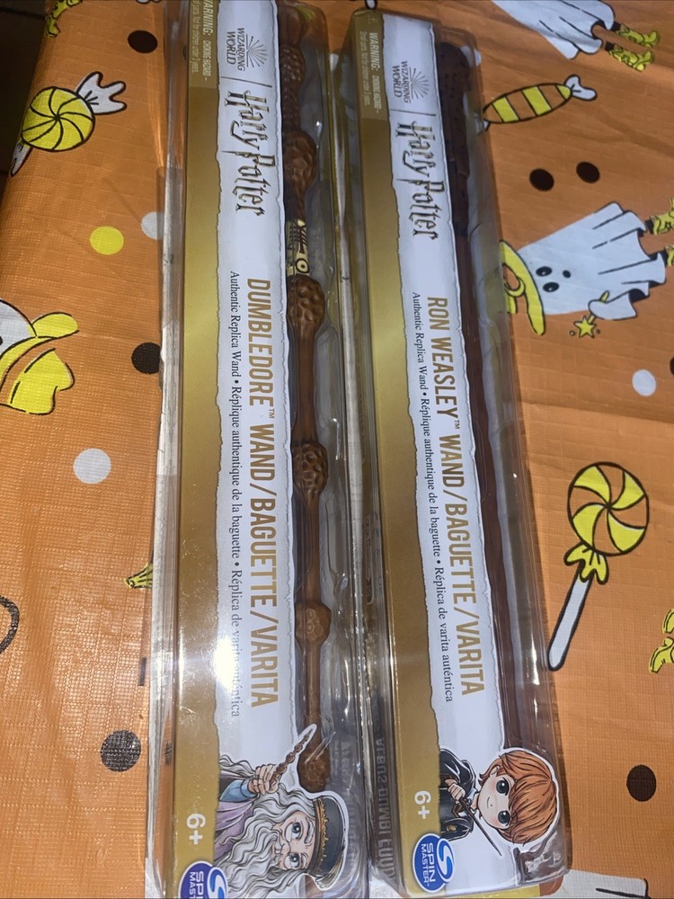 Harry Potter Spin Master Wizarding World Ron Weasley And Dumbledore Wand