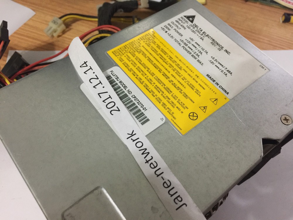 1PCS USED DPS-230LB C REV :02 Have warranty (DHL or Fedex shipping)