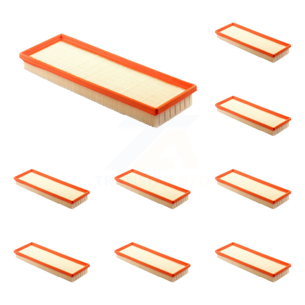 Engine Air Filter (9 Pack) For 2012-2017 Fiat 500 1.4L with Naturally Aspirated