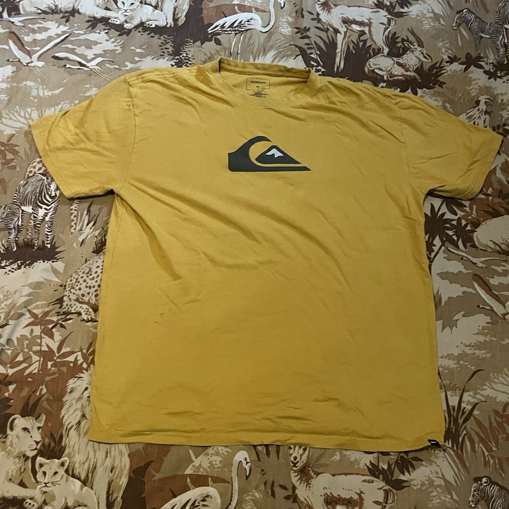 Yellow Quiksilver T Shirt