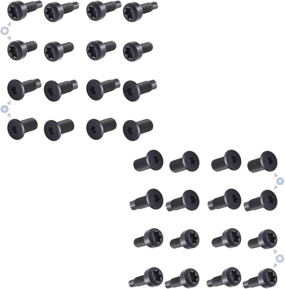 32pcs Ring Doorbell Screws Replacement Security Screws Compatible Video Doorbell