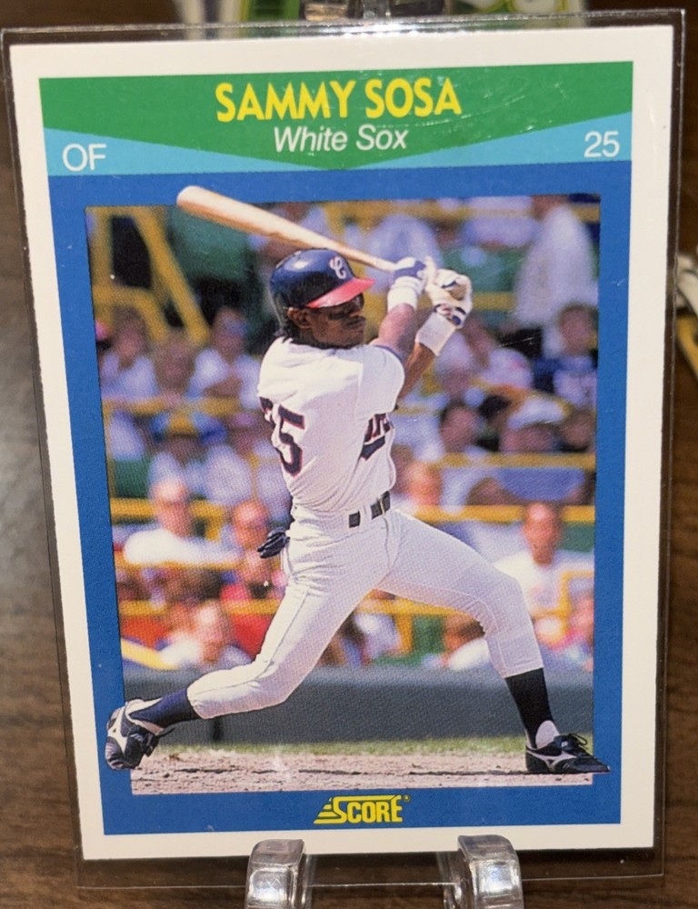 1990 Score #35 Rising Star RC Rookie Sammy Sosa NM/MT