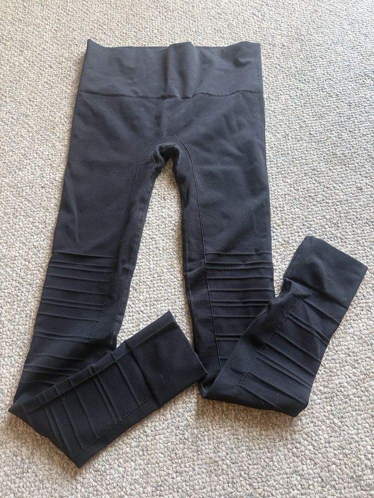 BLANQI Sports Support Ankle Leggings Black M Women's High Rise Solid