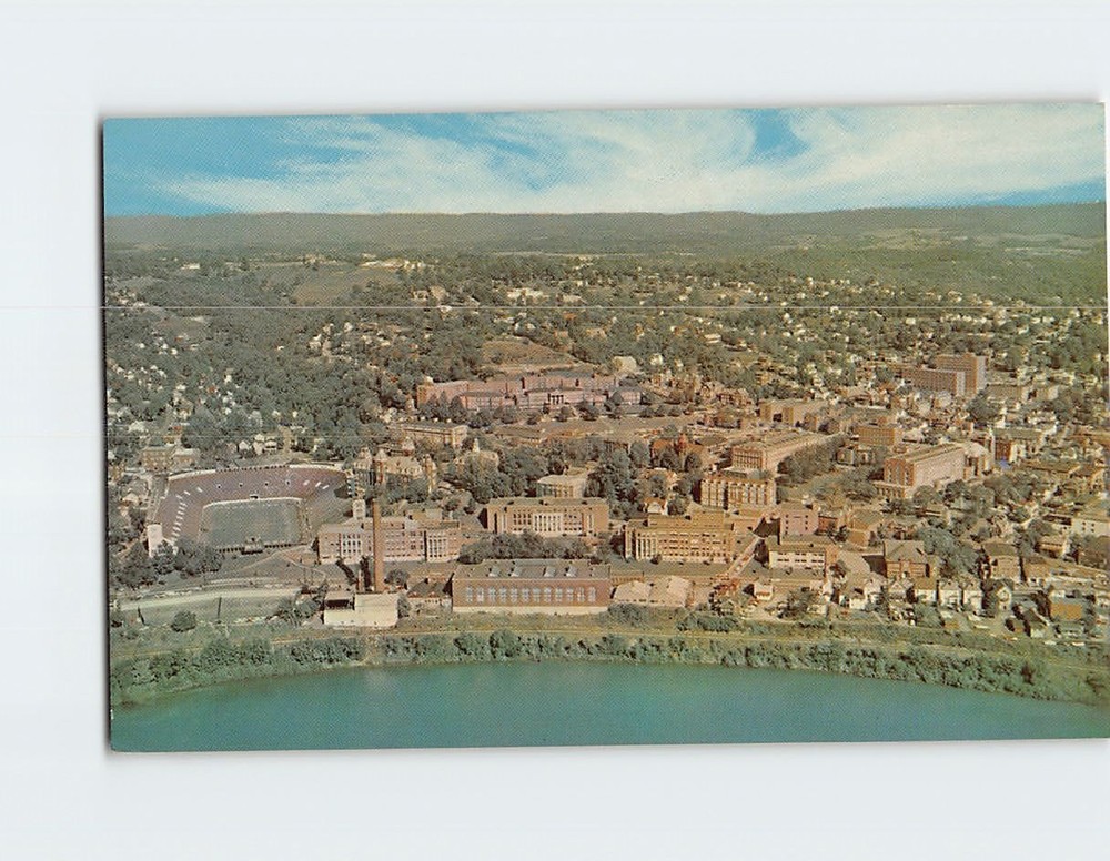 Postcard View of Morgantown West Virginia USA