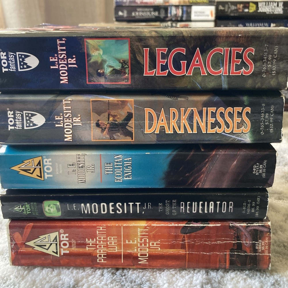 L. E. Modesitt, Jr. Books Paperback Lot Of 5 (First Editions)